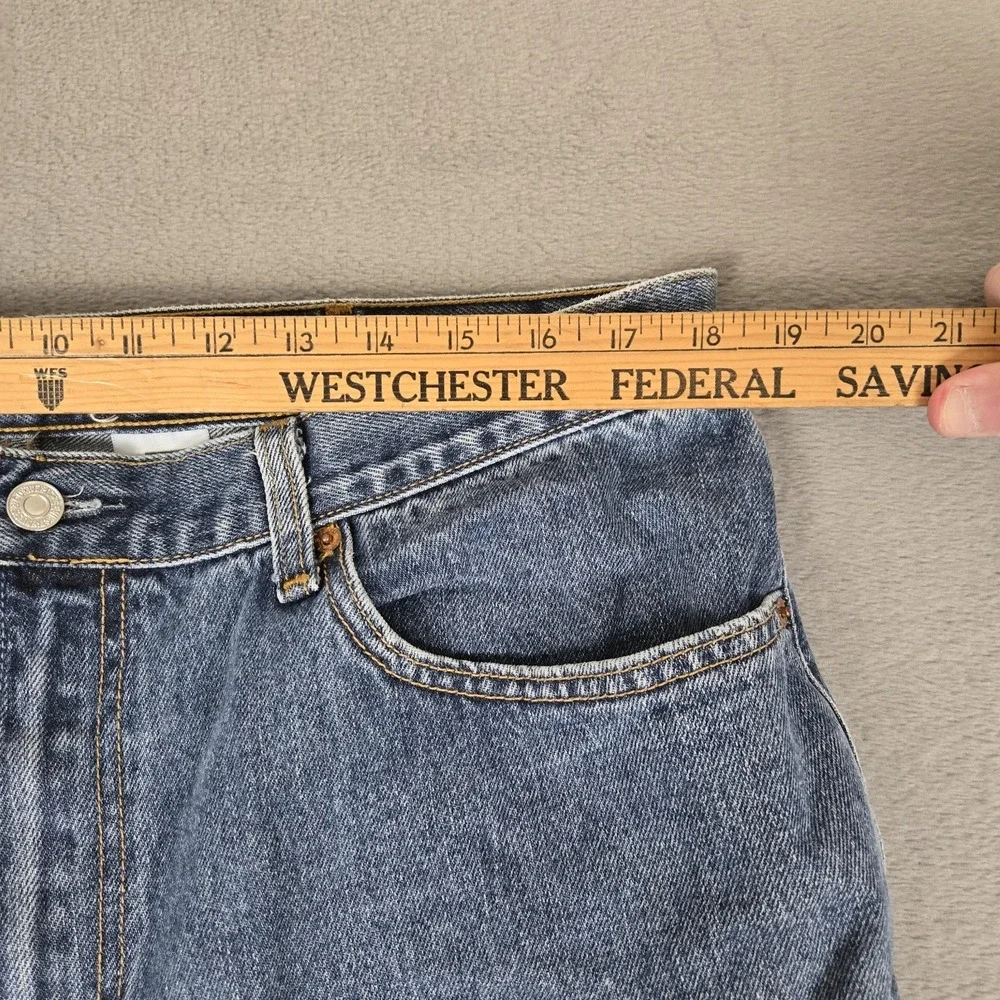 Levis 560 Jeans Mens 38x30 (Fits 36x28) Comfort Loose Fit Tapered Leg‎ Blue Y2K